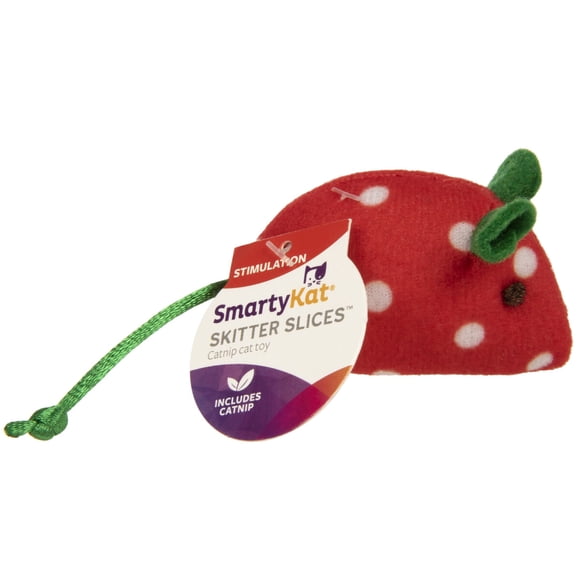 Juguete Gato Skitter Slices Ratán Catnip Multicolor