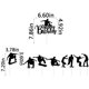 thumbnail image 3 of Adorno para pastel LVEUD 7 piezas – Patineta y "¡Feliz cumpleaños!", 3 of 5
