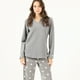 thumbnail image 2 of Pijama de Mujer Print Polar Gris, 2 of 4
