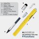 thumbnail image 3 of Bolígrafo Monteverde 9 en 1, herramienta de tinta líquida, rollo, color amarillo, 3 of 9