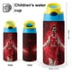 thumbnail image 2 of Bukayo Saka-theme One-Touch Pop Top Water Bottle Stainless Steel Leak-Proof Sports Children's Bottle blue 12oz, 2 of 6