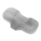 thumbnail image 4 of Diseño de mariposa Almohadas de soporte para el cuello Cojín de soporte ergonómico para el hombro Almohada ortopédica cervical para proteger el cuello gris oscuro, 4 of 5