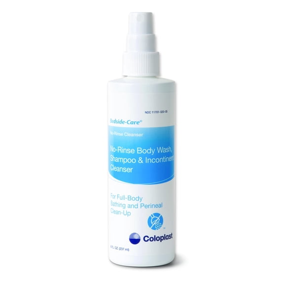 Gel de baño Coloplast 237 ml sin enjuague, champú y limpiador para incontinencia