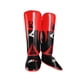 thumbnail image 4 of Espinilleras Muay Thai Artes Marciales Pierna Protectora Mma Kickboxing Kung Fu Rojo M Adolescente, 4 of 5