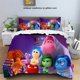 thumbnail image 2 of Inside Out Bedding Set Duvet Cover Pillowcase, Adult Children's Home Bedroom Single Twin Bed All Queen King Bed Set, 2 of 5