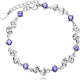 thumbnail image 1 of Pulsera plata 925 infinito mujer elegante regalo charm joya, 1 of 3
