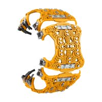 Magideal - Cadena De Nieve Antideslizante Para Neumáticos De Coche, Accesorio De Emergencia De Fácil Montaje, Cadena De Seguridad De Invierno Para Suv, Camiones, , Amarillo