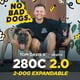 thumbnail image 2 of Collar de adiestramiento para perros Dogtra Tom Davis 280C 2.0 Edición 2025, 2 of 9