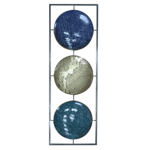 Muebles Santa Ana - Metal Wall Decor Three Worlds