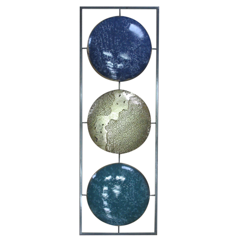 Muebles Santa Ana - Metal Wall Decor Three Worlds