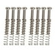 thumbnail image 1 of 8 Piezas Tornillos De Marco De Pastilla De Doble Bobina Resortes Portátiles Para Piezas De Guitarra Argent, 1 of 5