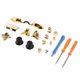 thumbnail image 4 of Juego Completo De Botones Para El Paquete De Accesorios Del Controlador Microsoft One Gold, 4 of 5