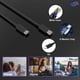 thumbnail image 4 of Cargador POWJDWZ 45W USB-C de carga rápida con cable de 1,8 m, negro, 4 of 8
