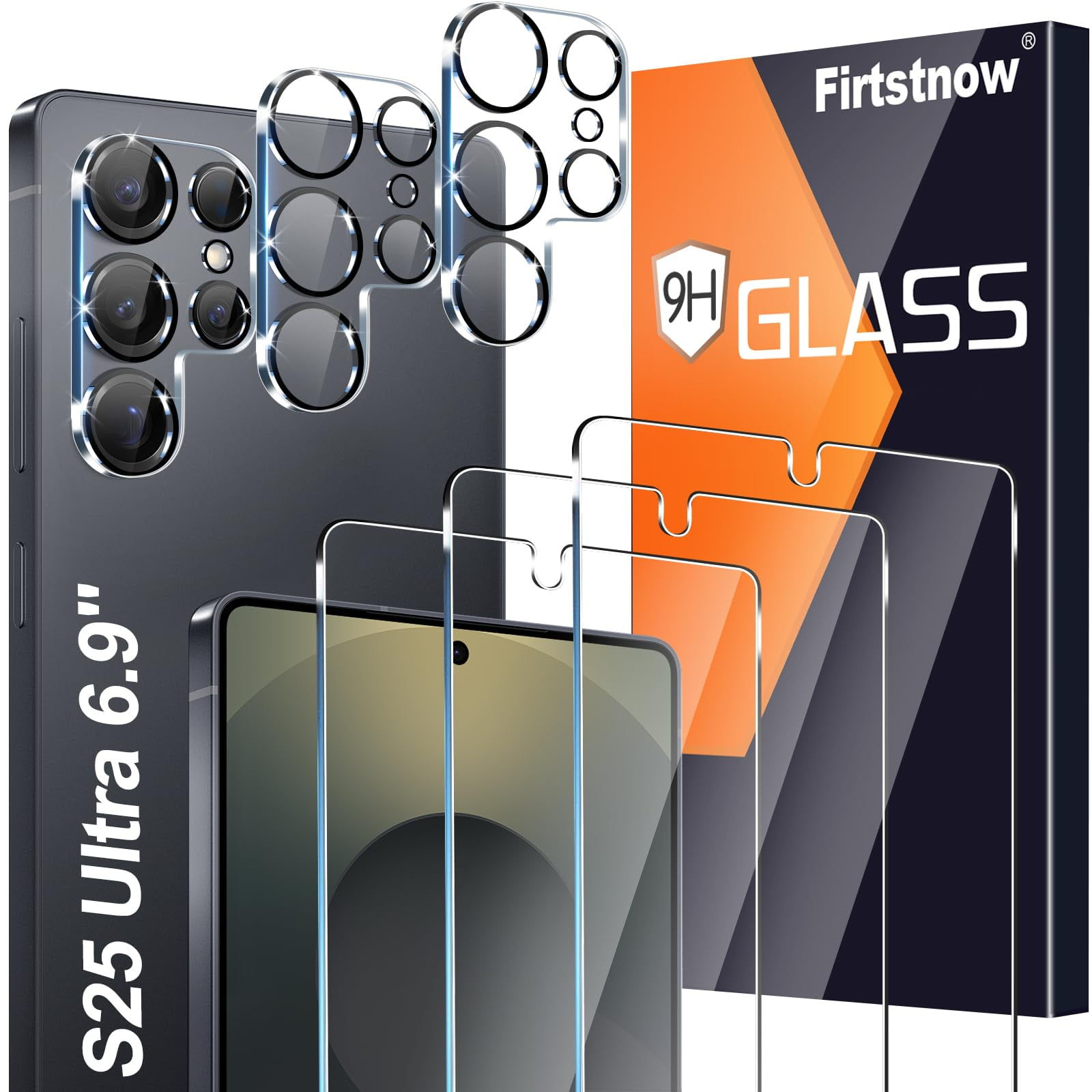 Firtstnow - Protector De Pantalla Y Lente De Cámara Para Samsung Galaxy S25 Ultra