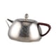 thumbnail image 2 of Tetera De Titanio Para El Hogar, Hervidor De Agua Hecho A Mano Para Uso Comercial En El Salón De Té Del Hotel, Plateado, 2 of 5