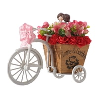 Bothyi - Triciclo Artificial Plantador Ornamento Bonsai Ornamento Para Sala De Estar Dormitorio