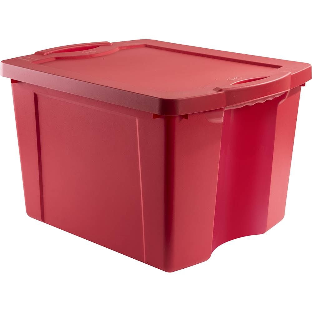 Wenco - Caja Organizadora Fullbox 75L Polipropileno Rojo