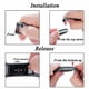 thumbnail image 5 of Pulsera Fitbit Charge 2 de silicona (paquete de 3) Negro/Gris/Blanco (S), 5 of 5