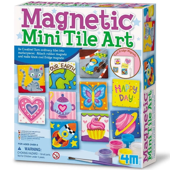 Kit Art & Crafts, miniazulejo magnético de 4 m, para más de 8 años