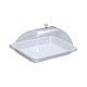 thumbnail image 1 of Soporte Para Tartas Con Tapa, Plato Transparente Para Postres, Tienda, Comedor, Restaurante, Color Blanco, 1 of 5