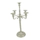 thumbnail image 5 of Candelabro De 5 Ramas Candelabro Para Salón Elegante Plateado 23x63cm, 5 of 5