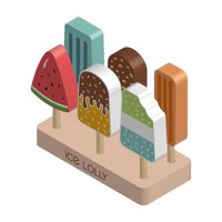 Magideal - Juguete De Helado, Juego De Simulación Que Desarrolla Habilidades Sociales, Juego De Rol, Simulación De Heladería Para Niños En Edad Preescolar, Niñas