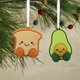 thumbnail image 5 of Adornos navideños Hallmark Better Together Avocado & Toast, 5 of 5