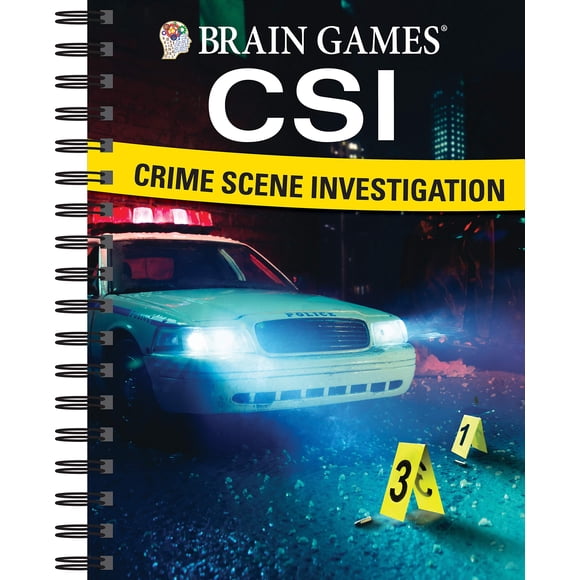 Brain Games – Rompecabezas de Investigación de la Escena del Crimen (CSI) #2 (Volumen 2)