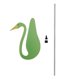 thumbnail image 5 of Swirl Bird Flamingo Wind Chimes Para Jardín Al Aire Libre, Patio Trasero, Boda, Verde, 5 of 5