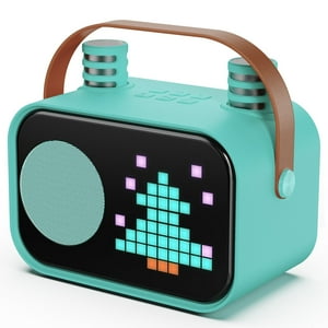 Parlante Bluetooth Jyx, Parlante Karaoke Jyx Con 2 Micrófonos Y 15 Efectos De Animación, D58G-T