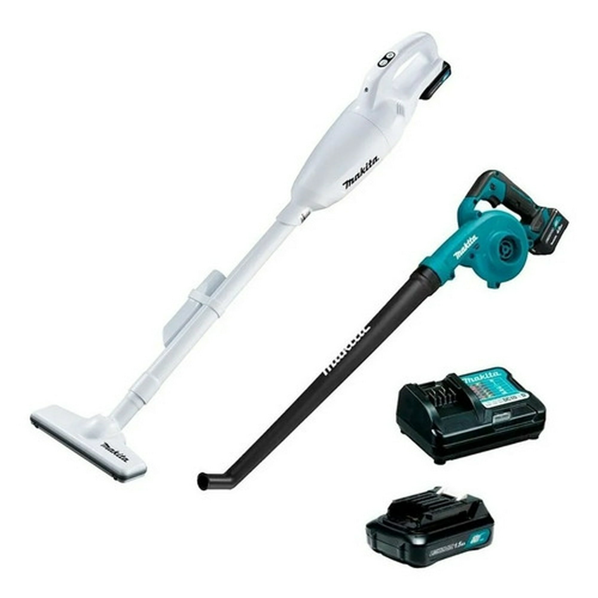 Combo Aspiradora Y Soplador Inalambrica Makita 12v Clx248