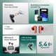 thumbnail image 3 of Auriculares realme Buds Air 7 Pro ANC, 48 h de reproducción, Bluetooth 5.4, 3 of 7