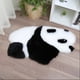thumbnail image 3 of Alfombra Moderna Panda Antideslizante Blanco Negro Jhn, 3 of 3