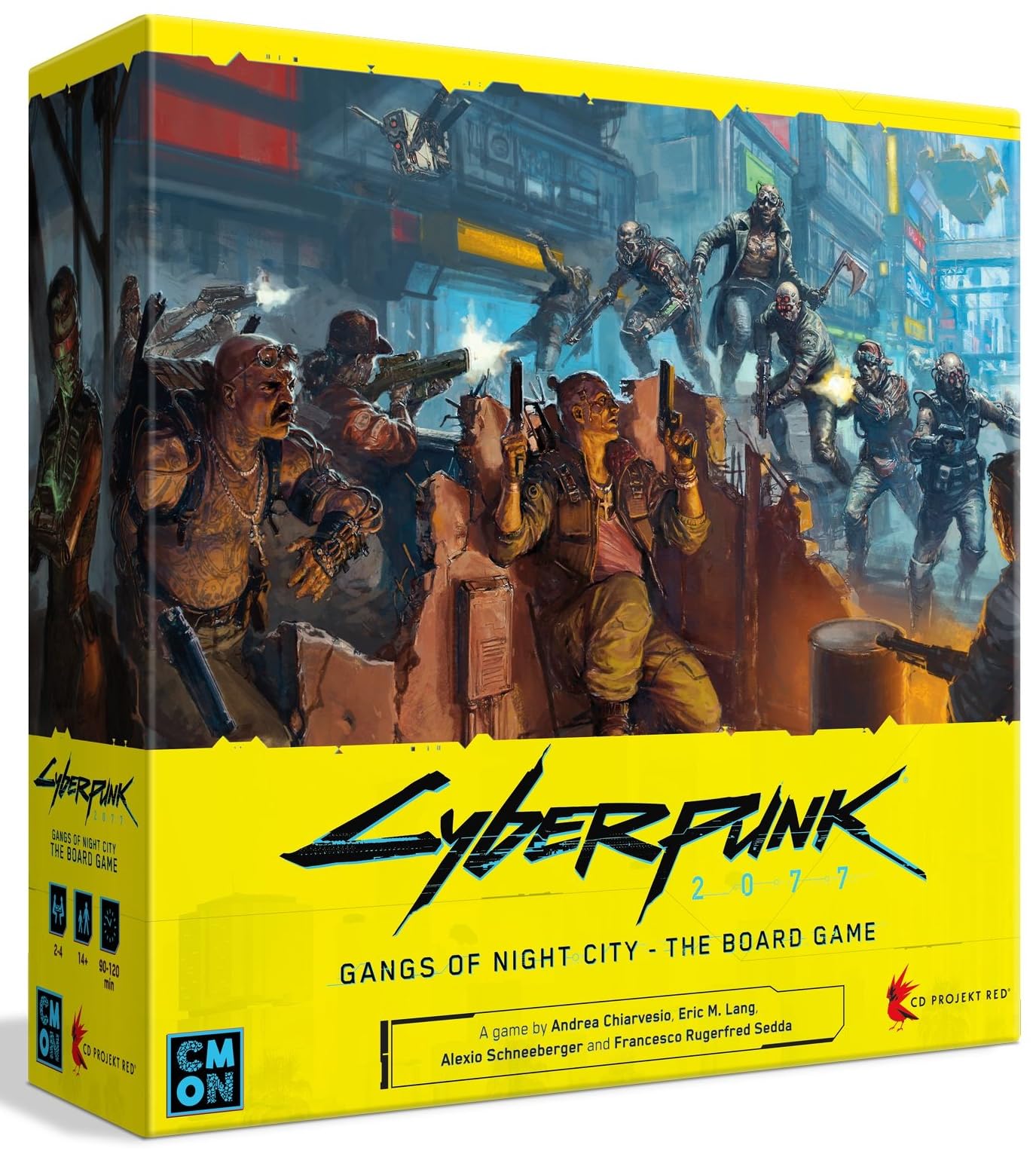 Juego De Mesa Cmon Cyberpunk 2077: Gangs Of Night City