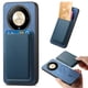 thumbnail image 1 of Funda de Cuero Magnética con Tarjetero para Honor X9B Cubierta Delgada Azul, 1 of 5