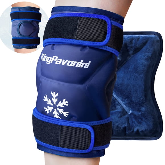 Paquete de hielo para rodillas KingPavonini XXL para aliviar el dolor de rodilla