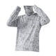 thumbnail image 2 of Sudadera Con Capucha De Protección Solar Para Hombre, Fina Protección Contra Sarpullidos Para Pescar Al Aire Libre, Verano, M, Gris Claro, 2 of 5