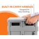 thumbnail image 4 of Carrito Utilitario Plegable MaxWorks con Tapa Capacidad 36 kg, 4 of 5