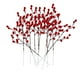 thumbnail image 2 of 12x Navidad Flores Artificiales Bayas Ramas Frutas Para Boda Invierno, 2 of 5