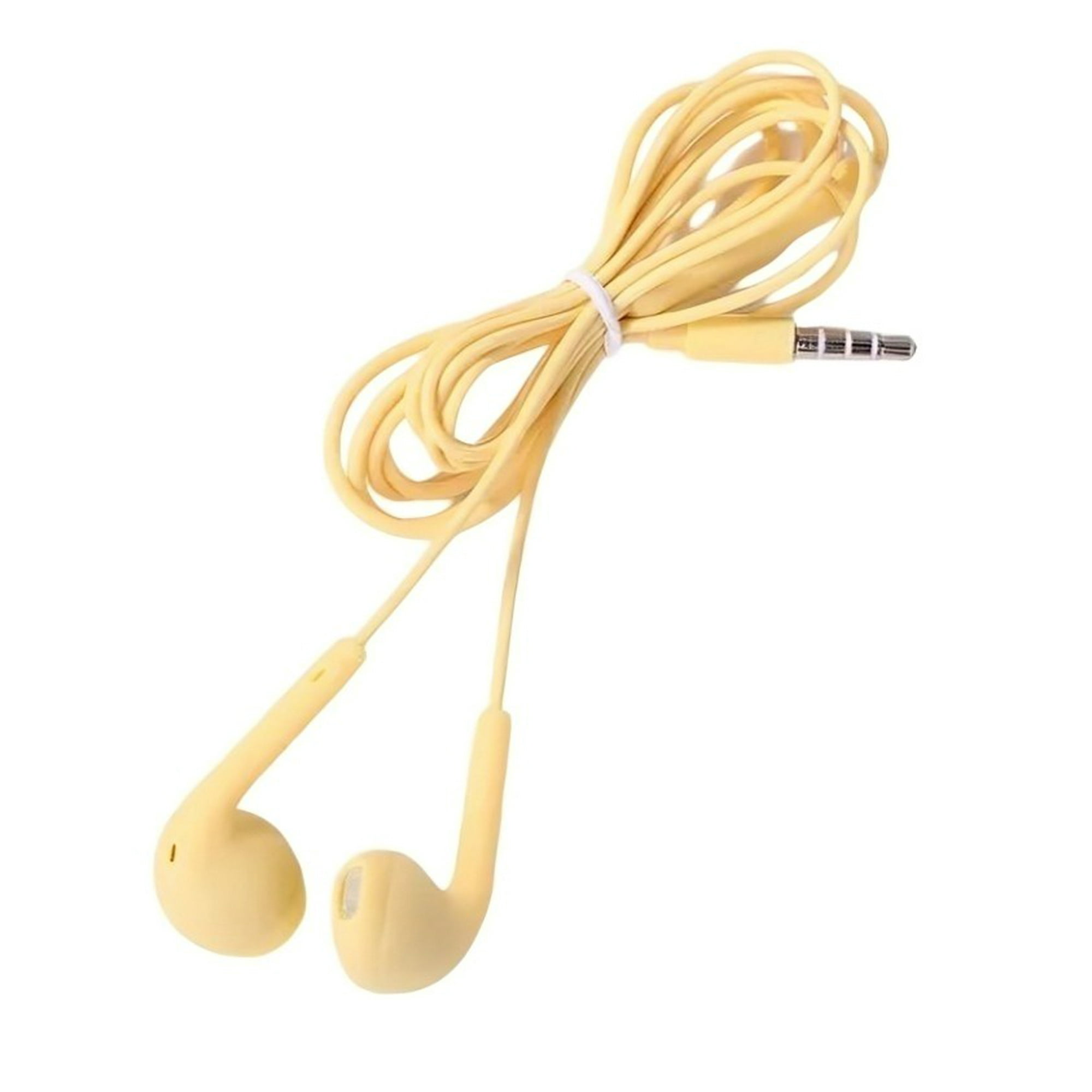 Genérico - Audífono In-ear Con Micrófono U19 Amarillo