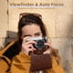 thumbnail image 2 of Cámara digital 4K con estuche, cámara para vlogs de YouTube de 48 MP, cámara para fotografía y video con visor, flash, zoom de 16X, enfoque automático, cámara compacta de apuntar y disparar con tarjet, 2 of 6