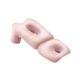 thumbnail image 2 of Almohada Boca Abajo Versátil Para Apoyar El Cuello Y El Abdomen, Ideal Para Dormir En Casa, Color Rosa, 2 of 5