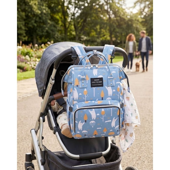 Mochila Maternal Bolso Pañalera Térmica Impermeable Premium