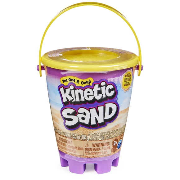 Juguete Kinetic Sand Mini Bucket con efecto húmedo y seco, 184 g, para mayores de 3