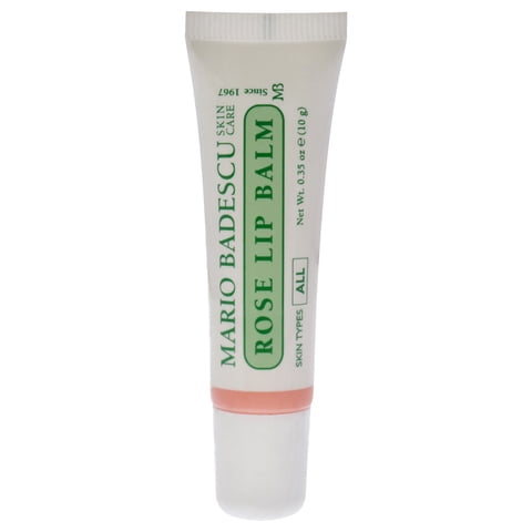 Mario Badescu - Bálsamo Labial - Rosa De Para Mujeres - Bálsamo Labial De 0,35 Oz