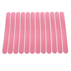 Bothyi - 12 Pegatinas Antideslizantes Para Ducha, Tiras Antideslizantes Para Duchas, Escaleras, Bañeras, Color Rosa
