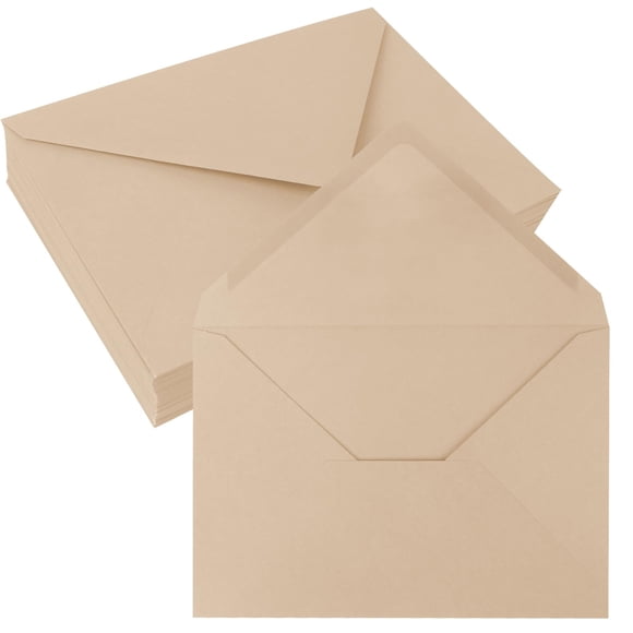 Sobre JagerGreen A4 Marrón 10,8 × 15,9 cm – Pack de 50