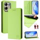 thumbnail image 1 of Funda Billetera con Soporte para Xiaomi Redmi 17 4G/5G Bloqueo RFID Plegable Verde claro, 1 of 6
