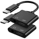 thumbnail image 1 of Adaptador USB-C Criello 2 en 1 (2 unidades) para Audífonos y Carga, 1 of 7