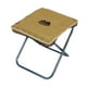 thumbnail image 3 of Taburete Para Acampar, Asiento Con Cremallera, Bolso Para Mochilero, Taburete De Pesca Resistente, Color Caqui, 3 of 3